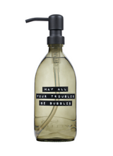 Afbeelding in Gallery-weergave laden, vegan handzeep dark amber 500 ml - may all your troubles be bubbles